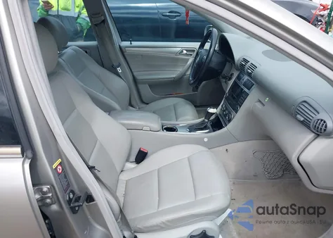 2005 Mercedes-Benz C 230 Kompressor Sport from USA, damaged, VIN WDBRF40J35F665659